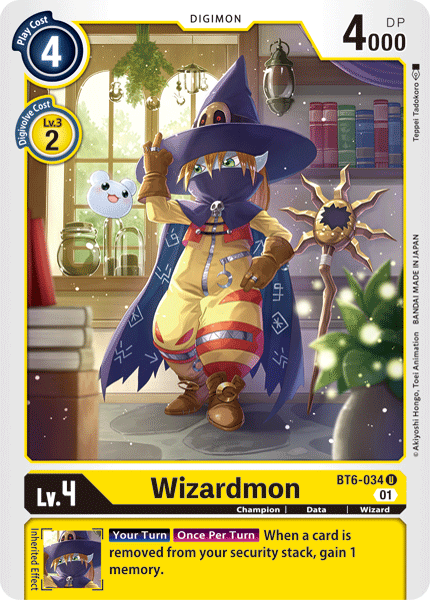 Image of Wizardmon [BT6-034] [Double Diamond]