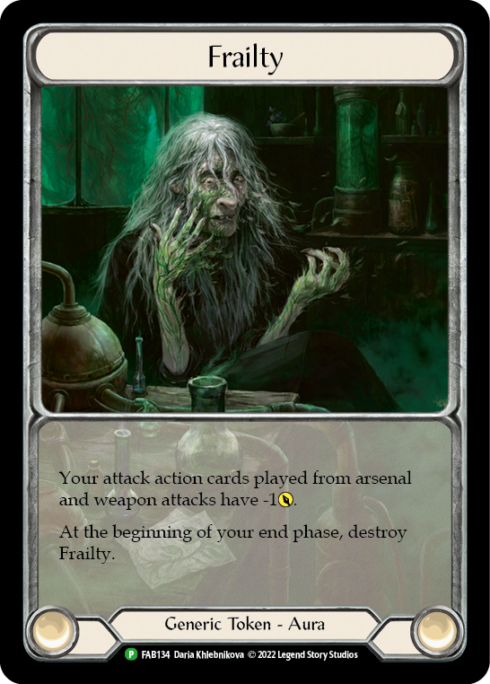 Image of Frailty [FAB134] (Promo)  Rainbow Foil