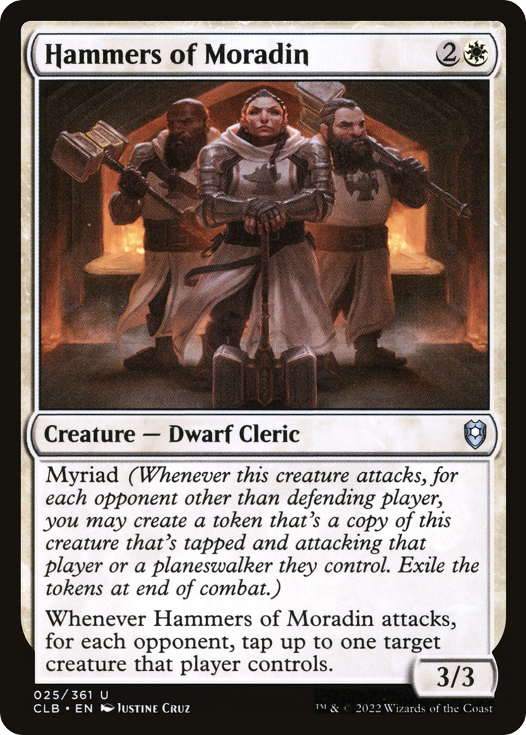 Image of Hammers of Moradin [Commander Legends: Battle for Baldur's Gate]