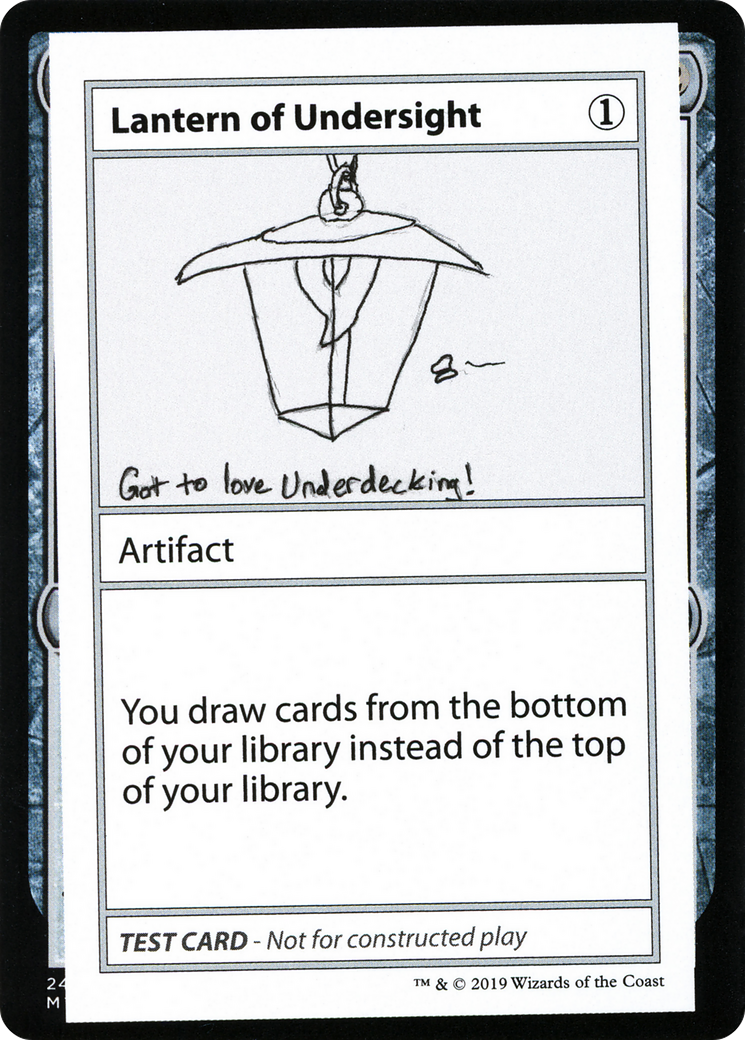 Image of Lantern of Undersight (2021 Edition) [Mystery Booster Playtest Cards]