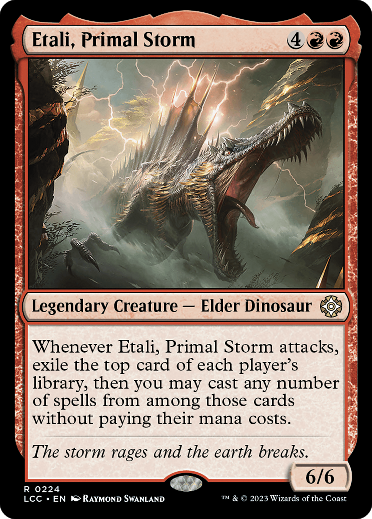 Image of Etali, Primal Storm [The Lost Caverns of Ixalan Commander]