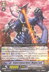 Image of Subterranean Beast, Magma Lord (BT08/023EN) [Blue Storm Armada]