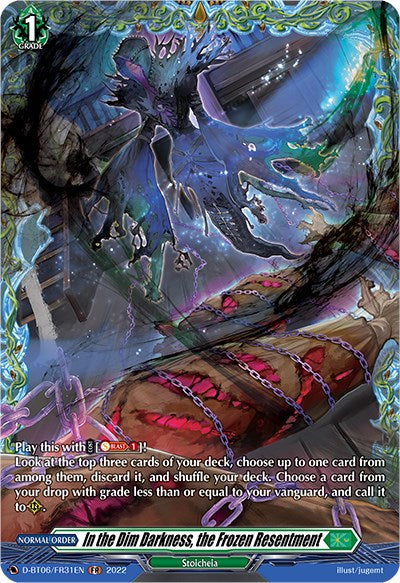 Image of In the Dim Darkness, the Frozen Resentment (D-BT06/FR31EN) [Blazing Dragon Reborn]