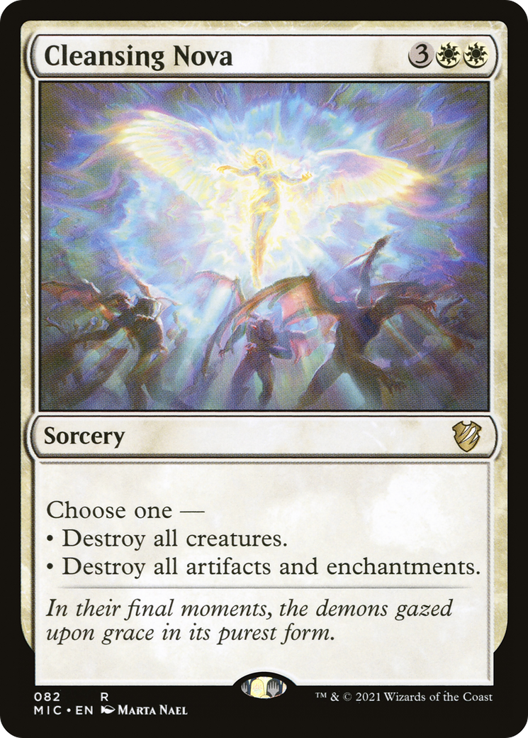 Image of Cleansing Nova [Innistrad: Midnight Hunt Commander]