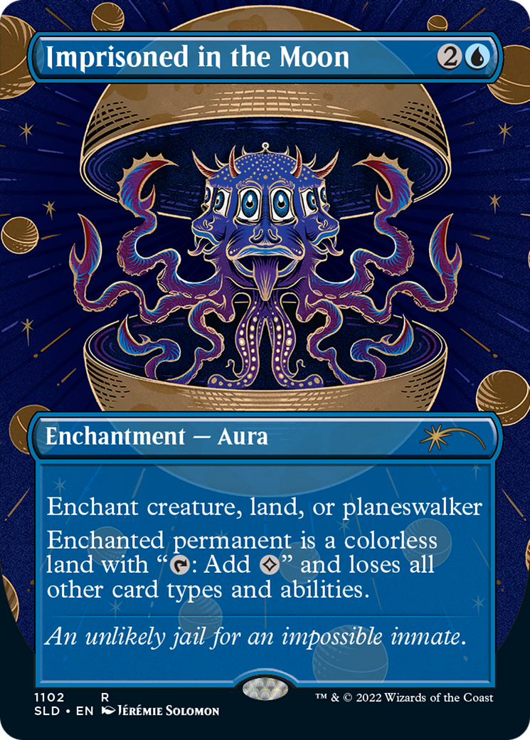 Image of Imprisoned in the Moon (Borderless) [Secret Lair Drop Series]