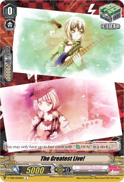 Image of The Greatest Live! (Afterglow) (V-TB01/050bEN) [BanG Dream! FILM LIVE]