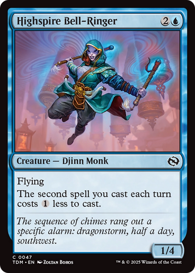 Image of Highspire Bell-Ringer [Tarkir: Dragonstorm]