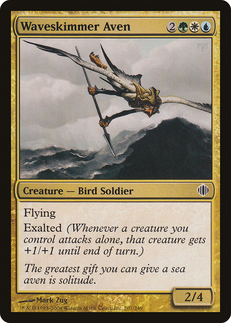 Image of Waveskimmer Aven [Shards of Alara]
