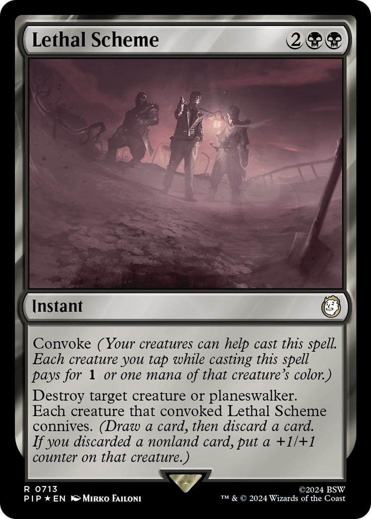 Image of Lethal Scheme (Surge Foil) [Fallout]