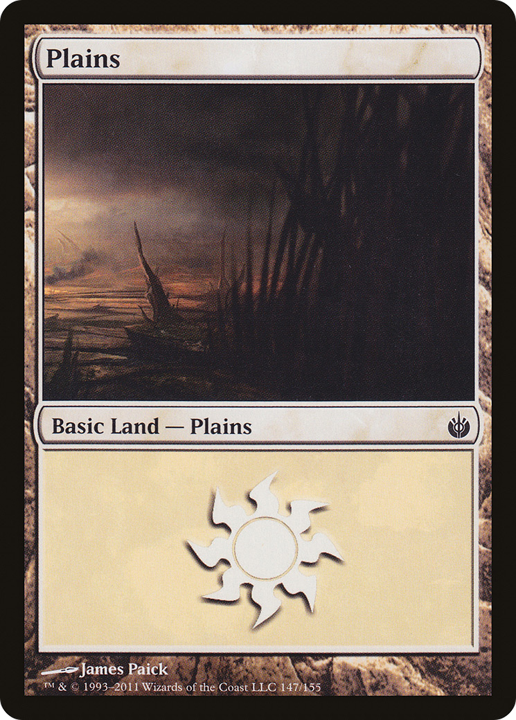Image of Plains (147) [Mirrodin Besieged]