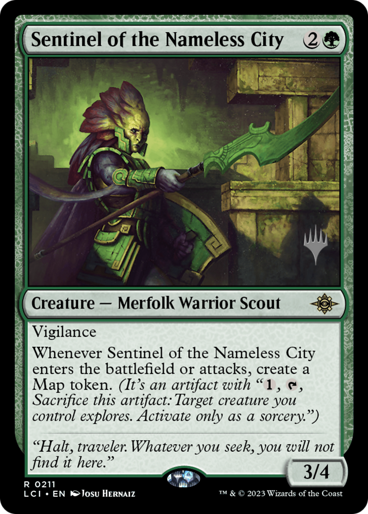 Image of Sentinel of the Nameless City (Promo Pack) [The Lost Caverns of Ixalan Promos]