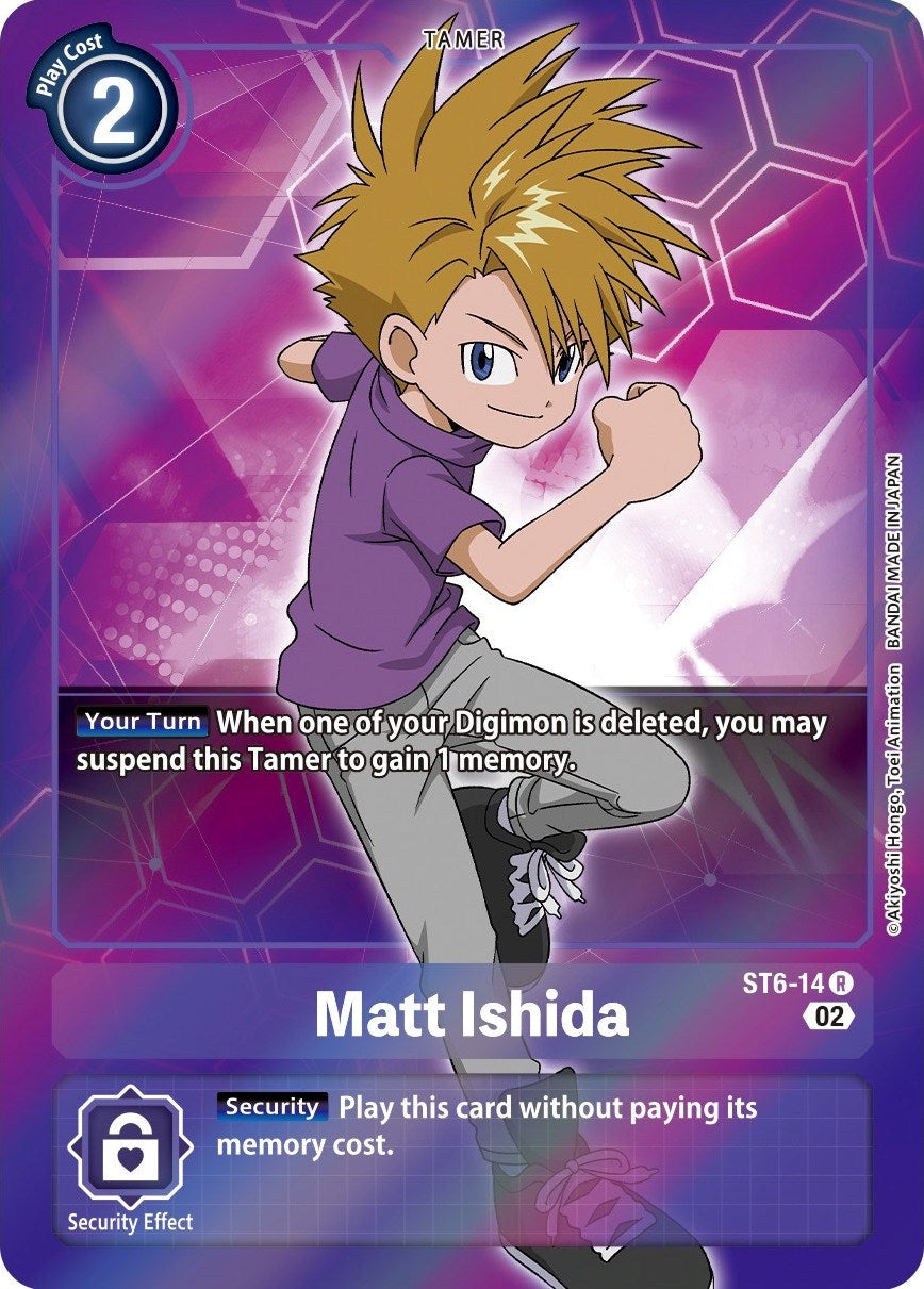 Image of Matt Ishida [ST6-14] (Alternate Art) [Starter Deck: Ragnaloardmon]