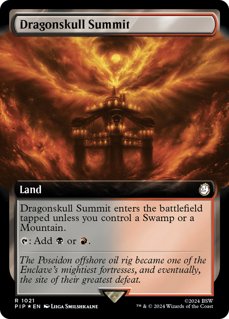 Image of Dragonskull Summit (Extended Art) (Surge Foil) [Fallout]