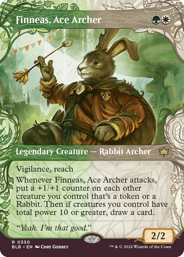 Image of Finneas, Ace Archer (Showcase) [Bloomburrow]