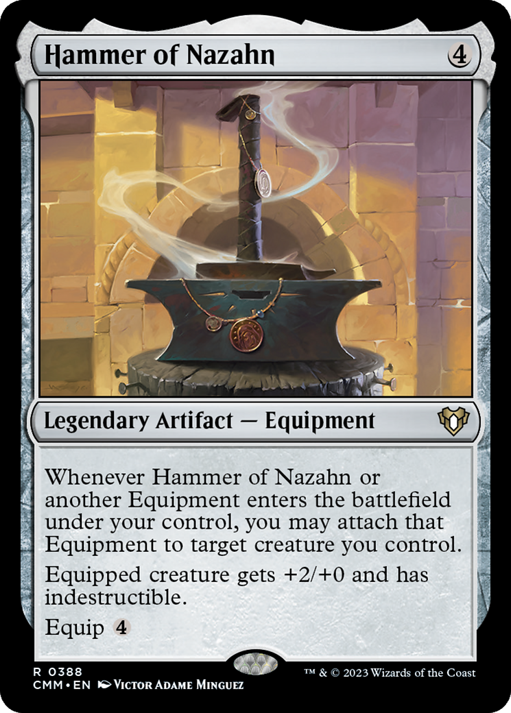 Image of Hammer of Nazahn [Commander Masters]