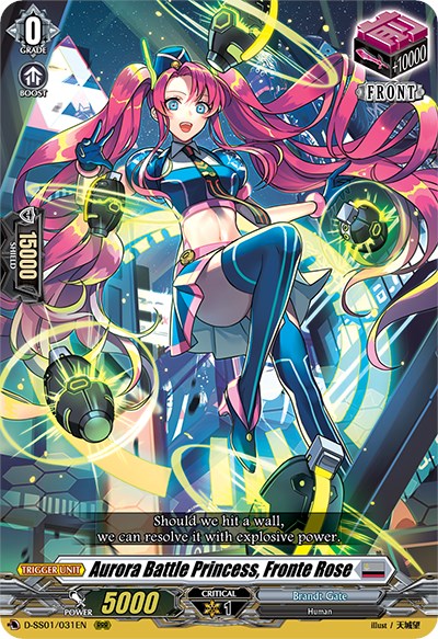 Image of Aurora Battle Princess, Fronte Rose (D-SS01/031EN) [Festival Collection 2021]