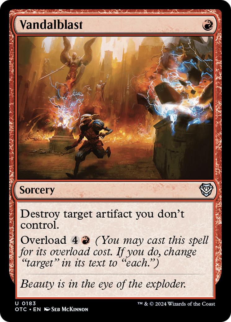 Image of Vandalblast [Outlaws of Thunder Junction Commander]