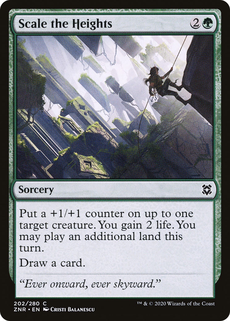 Image of Scale the Heights [Zendikar Rising]