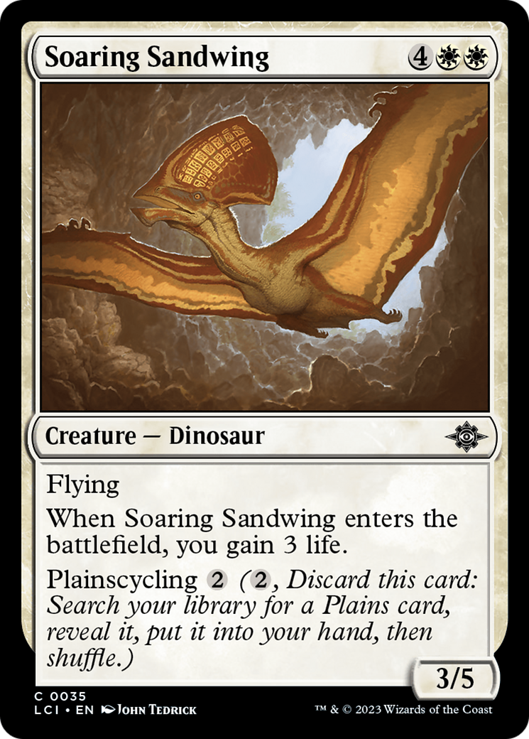 Image of Soaring Sandwing [The Lost Caverns of Ixalan]