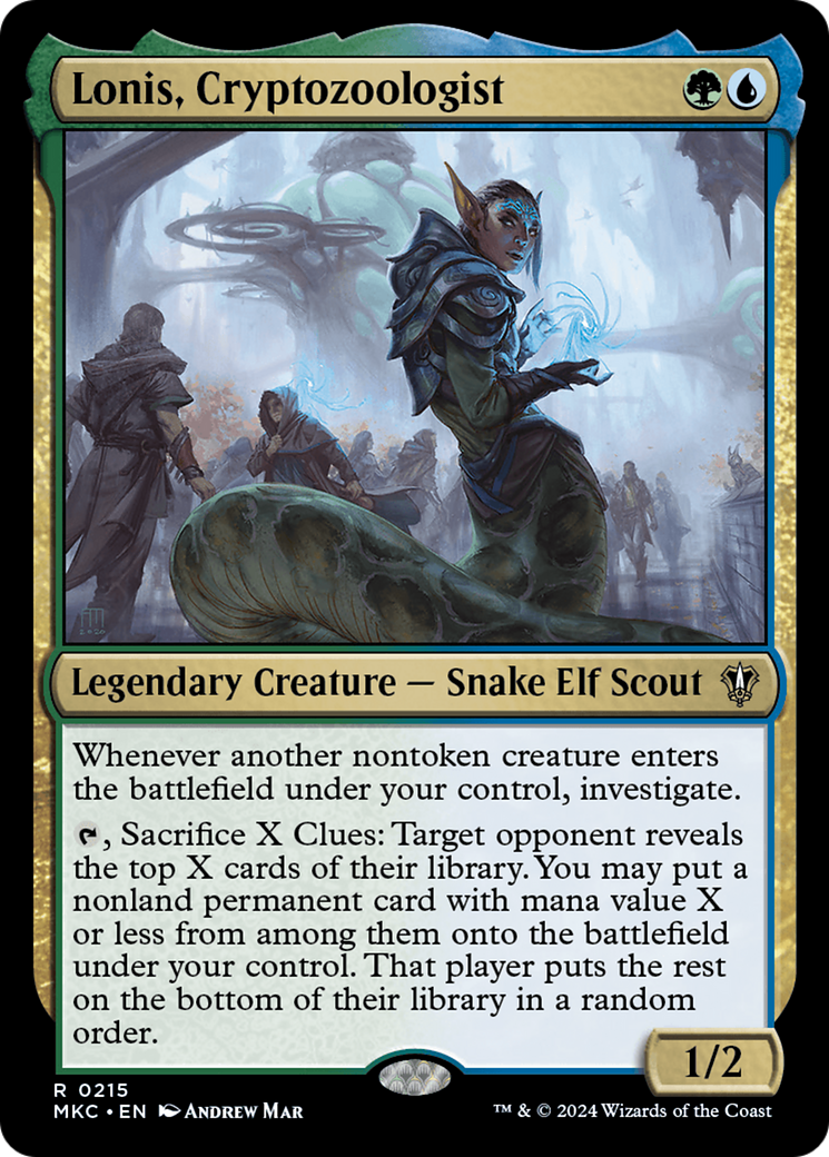 Image of Lonis, Cryptozoologist [Murders at Karlov Manor Commander]