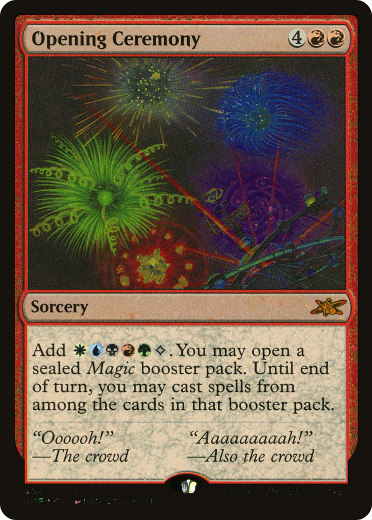 Image of Opening Ceremony (Galaxy Foil) [Unfinity]