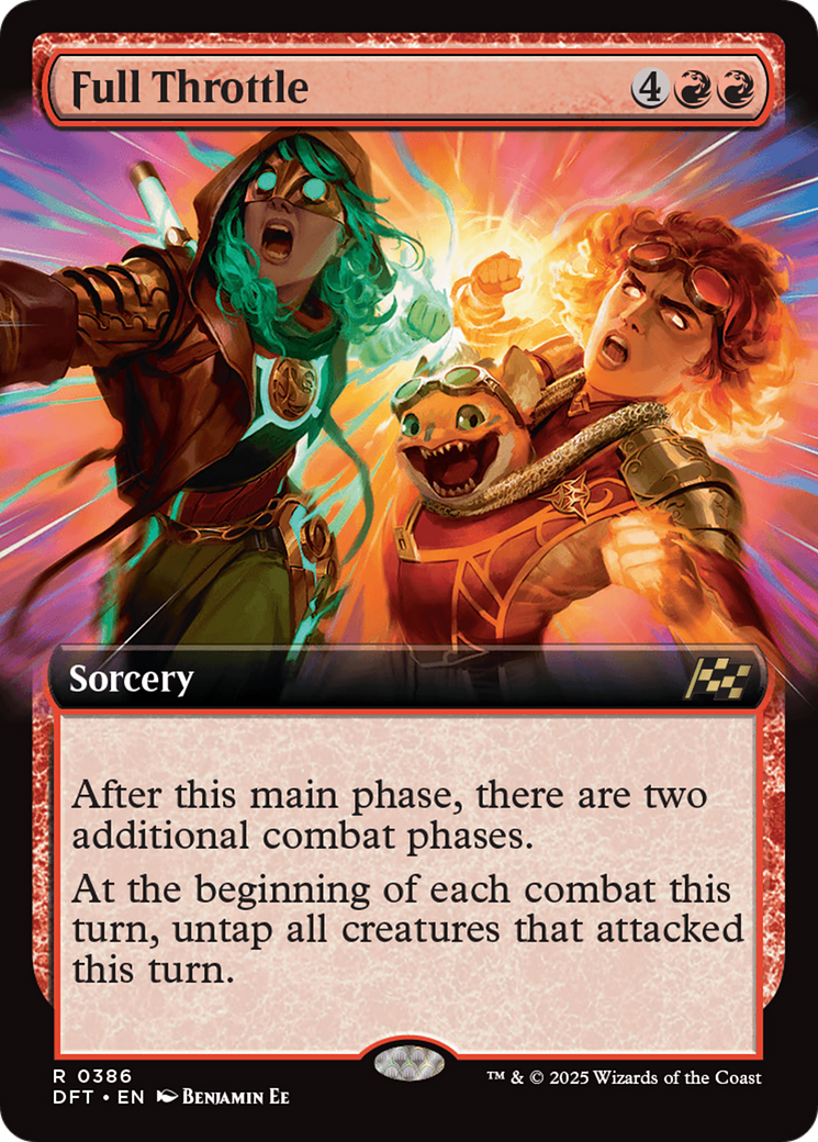 Image of Full Throttle (Extended Art) [Aetherdrift]