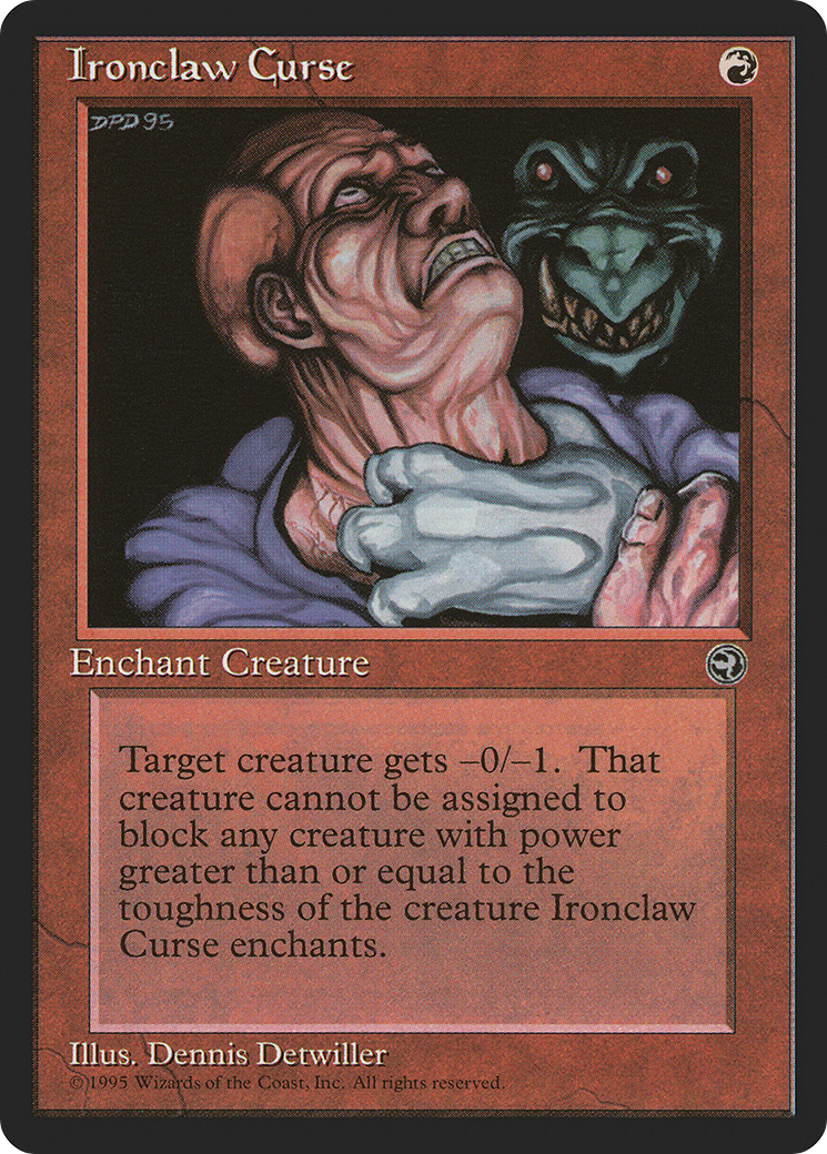 Image of Ironclaw Curse [Homelands]
