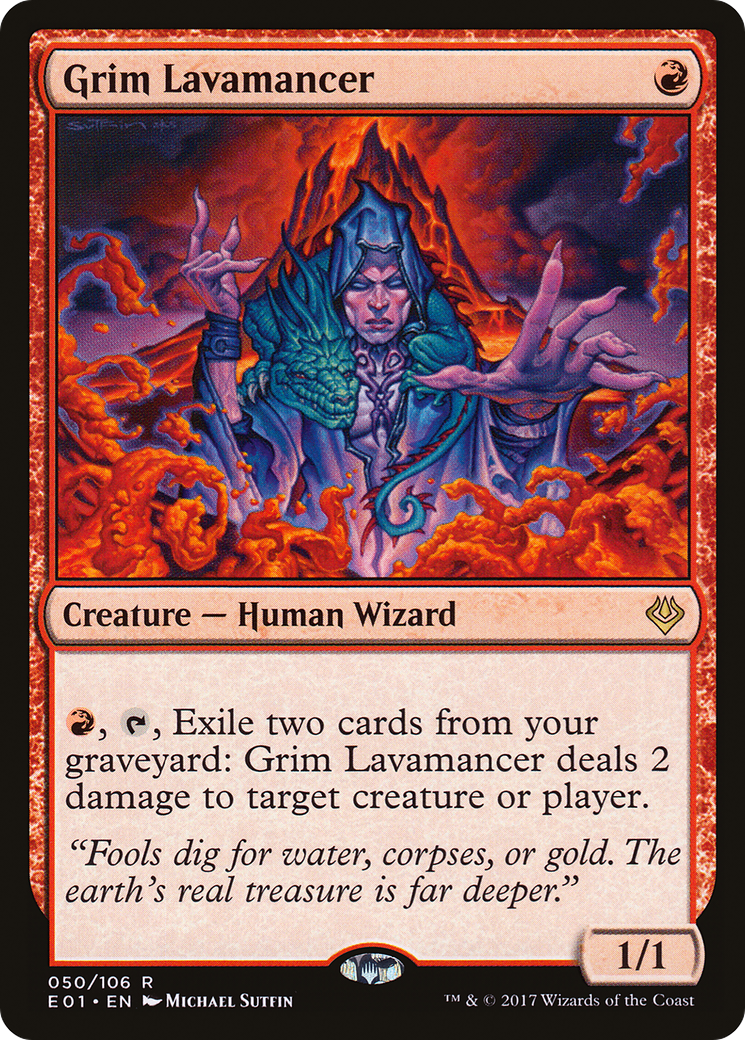 Image of Grim Lavamancer [Archenemy: Nicol Bolas]