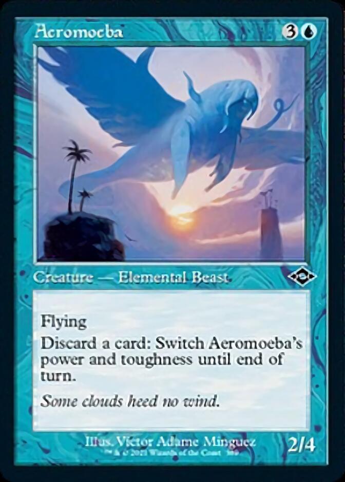 Image of Aeromoeba (Retro Foil Etched) [Modern Horizons 2]