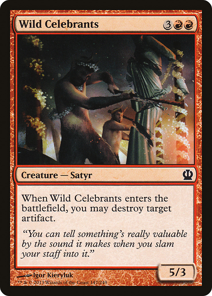 Image of Wild Celebrants [Theros]