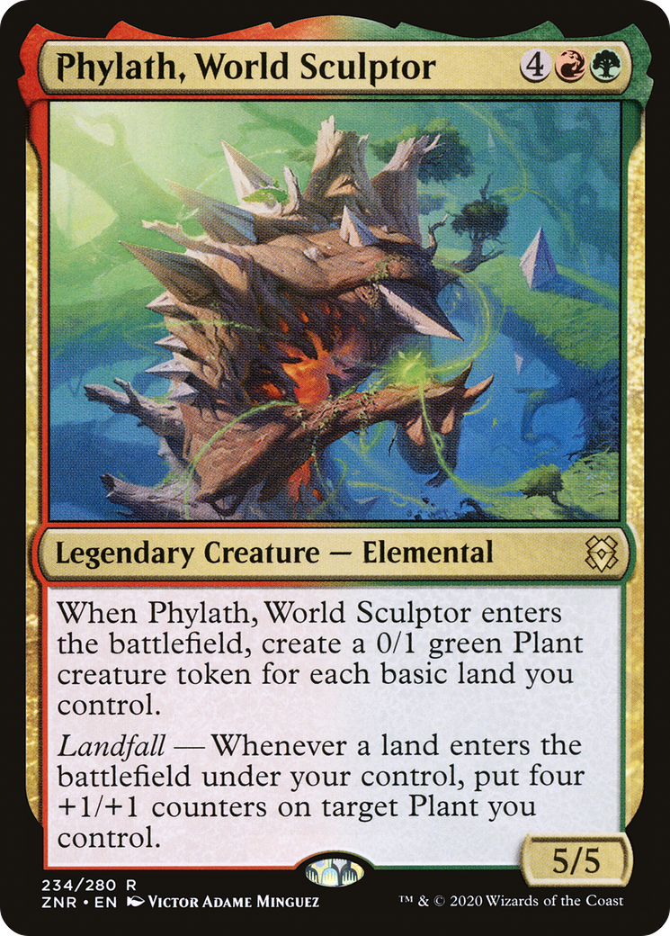Image of Phylath, World Sculptor [Zendikar Rising]
