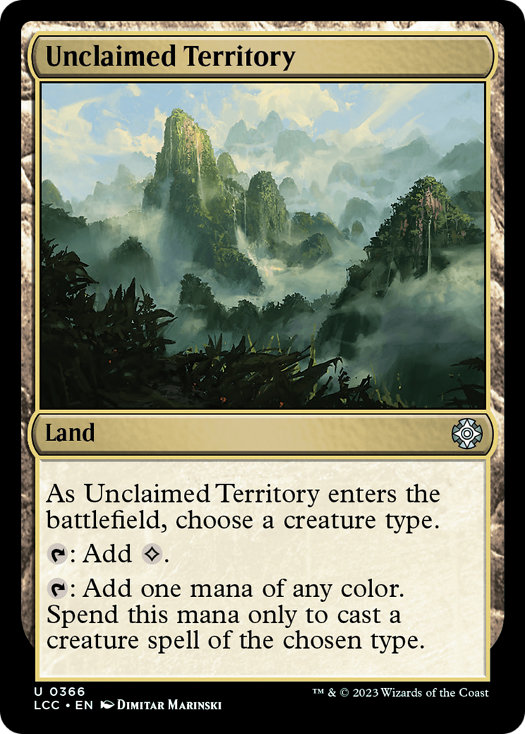 Image of Unclaimed Territory [The Lost Caverns of Ixalan Commander]
