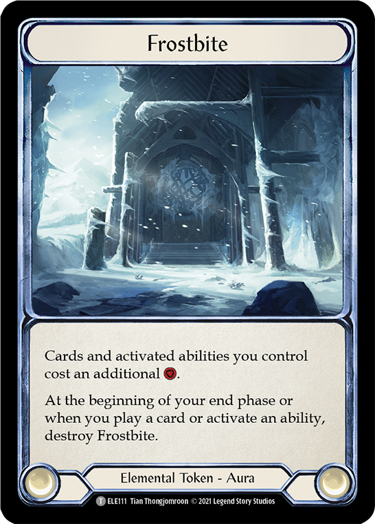 Image of Oldhim // Frostbite [ELE111] (Tales of Aria)  1st Edition Normal