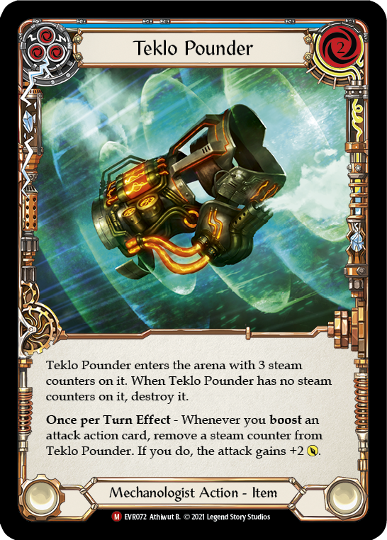Image of Teklo Pounder [EVR072] (Everfest)  1st Edition Rainbow Foil