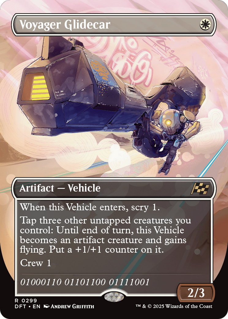 Image of Voyager Glidecar (Borderless) [Aetherdrift]