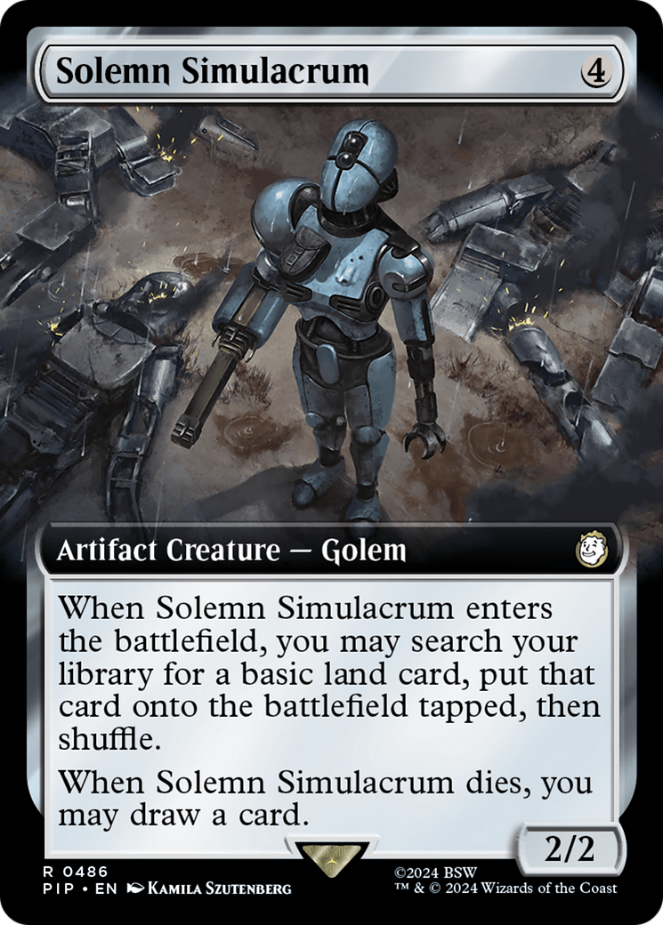 Image of Solemn Simulacrum (Extended Art) [Fallout]