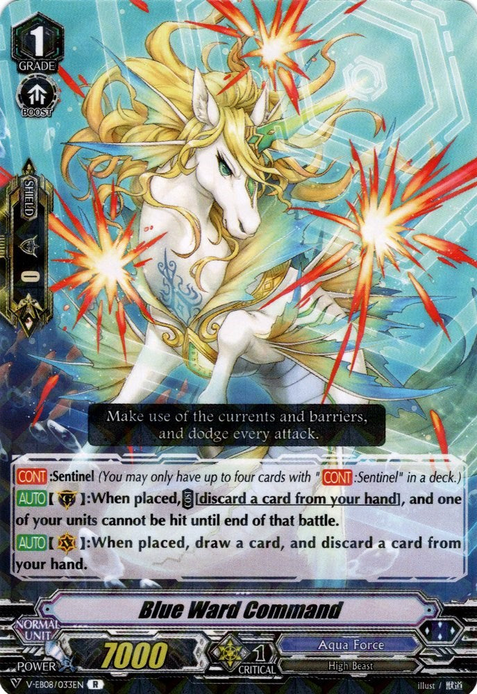 Image of Blue Ward Command (V-EB08/033EN) [My Glorious Justice]