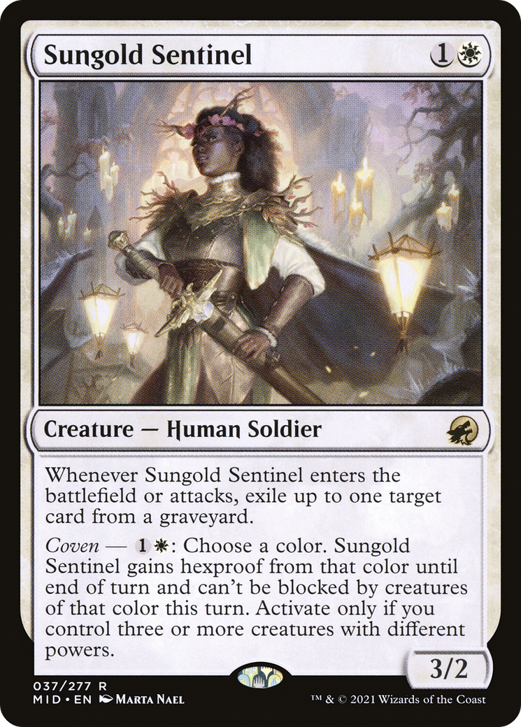 Image of Sungold Sentinel [Innistrad: Midnight Hunt]