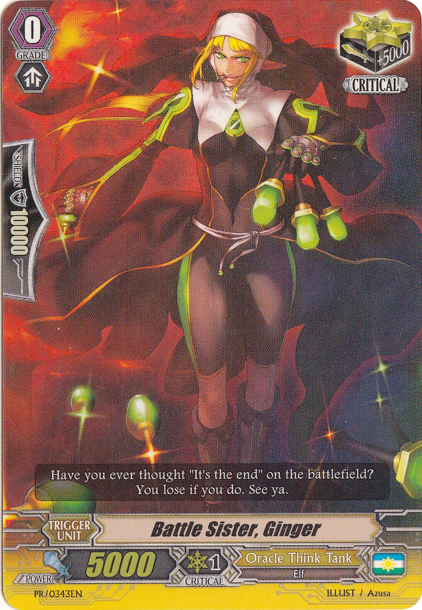 Image of Battle Sister, Ginger (PR/0343EN) [Promo Cards]