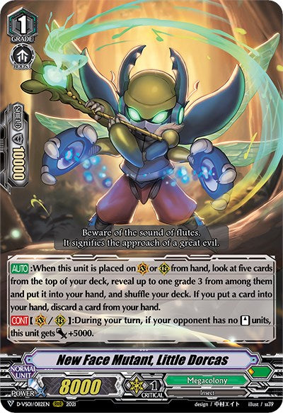 Image of New Face Mutant, Little Dorcas (D-VS01/082EN) [V Clan Collection Vol.1]