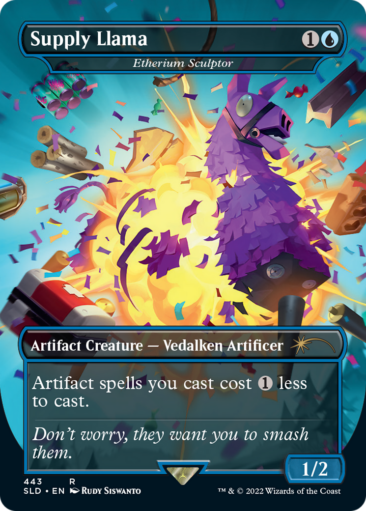 Image of Etherium Sculptor - Supply Llama [Secret Lair Drop Series]