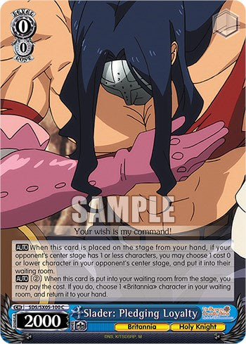 Image of Slader: Pledging Loyalty [The Seven Deadly Sins: Revival of The Commandments]