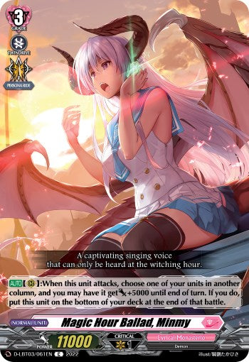 Image of Magic Hour Ballad, Minmy (D-LBT03/061EN) [Lyrical Monasterio: Summertime Memories!]