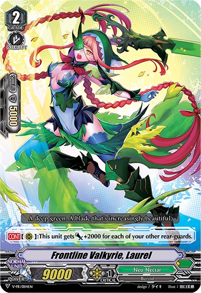 Image of Frontline Valkyrie, Laurel (V-PR/0114EN) [V Promo Cards]