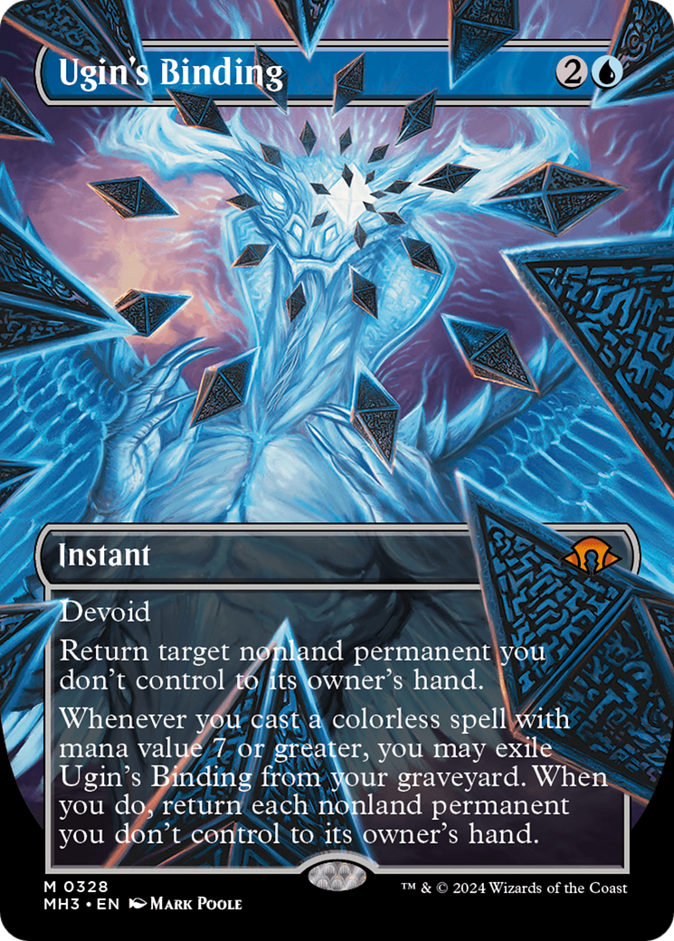 Image of Ugin's Binding (Borderless) [Modern Horizons 3]