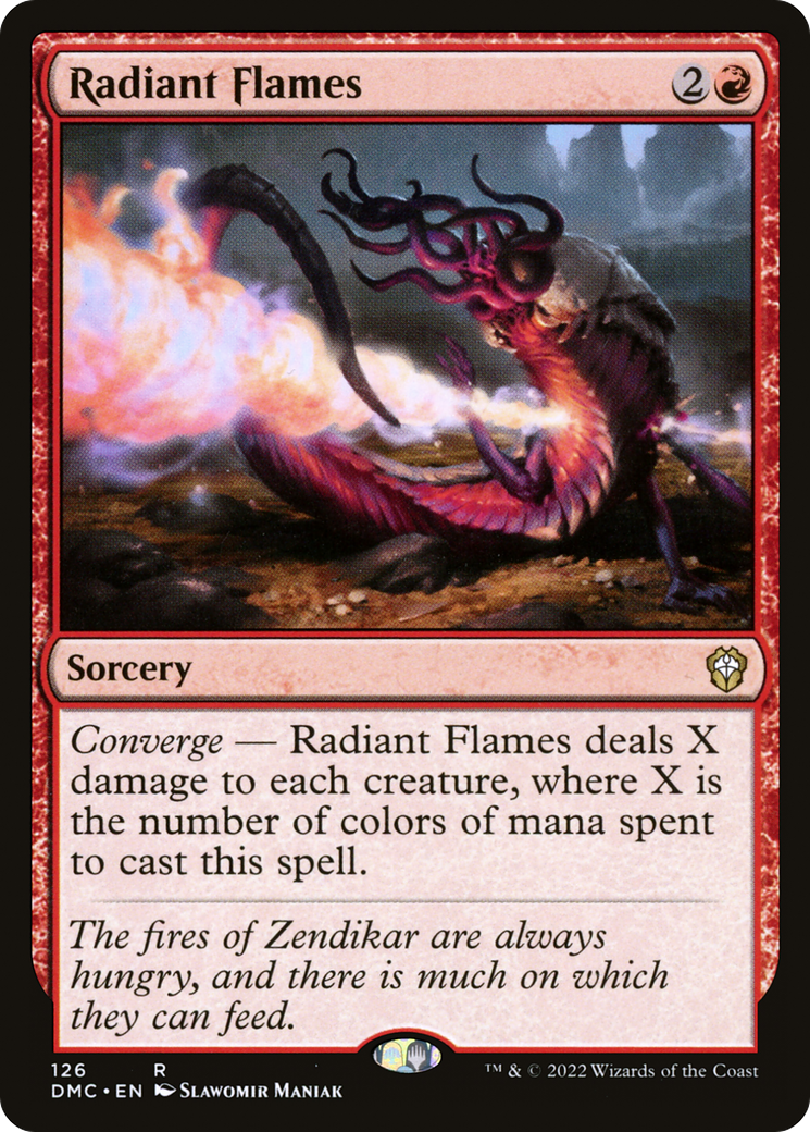 Image of Radiant Flames [Dominaria United Commander]