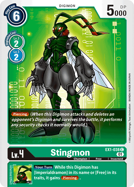 Image of Stingmon [EX1-038] [Classic Collection]
