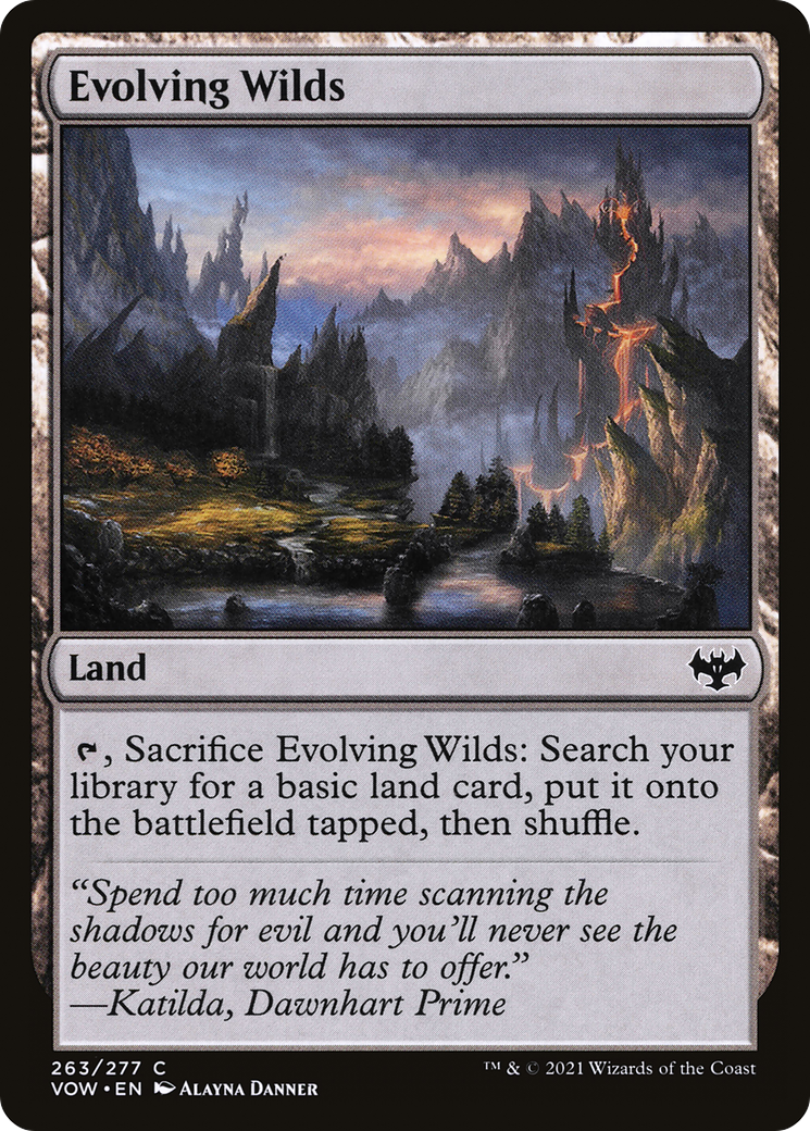 Image of Evolving Wilds [Innistrad: Crimson Vow]