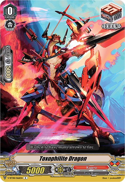 Image of Toxophilite Dragon (V-BT08/066EN C) [Silverdust Blaze]