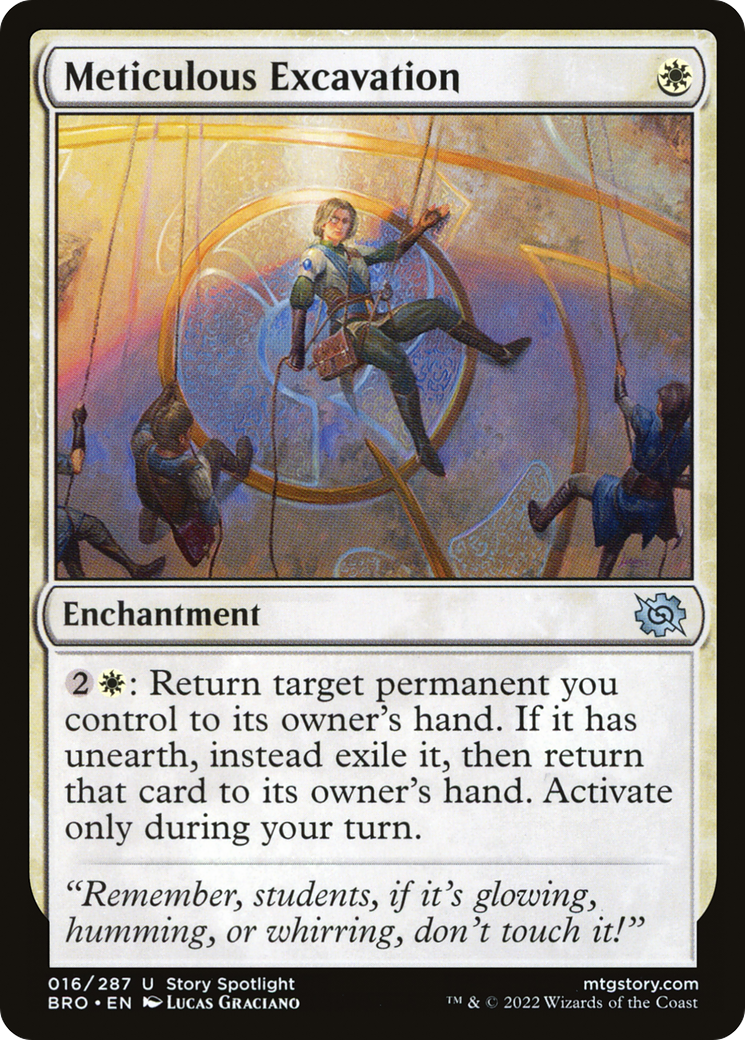 Image of Meticulous Excavation [The Brothers' War]